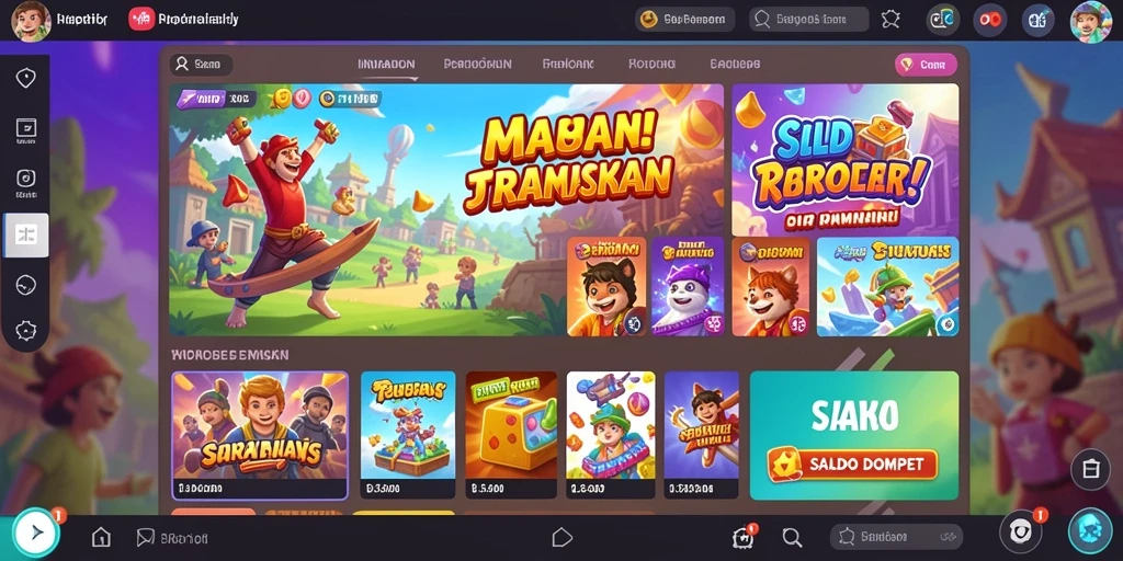 Level yang penuh tantangan dan misteri untuk dijelajahi.