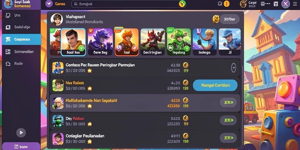 Mode multiplayer yang seru dan kompetitif.